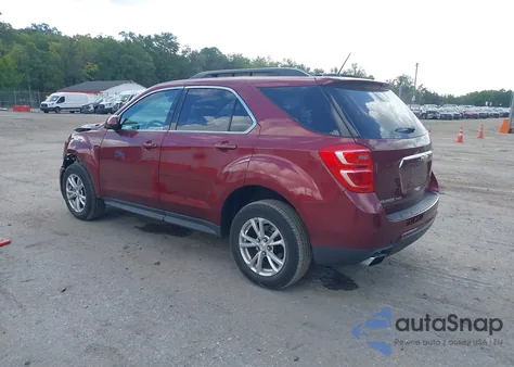 2017 Chevrolet Equinox Lt из США, поврежденный, VIN 2GNFLFE36H6229882